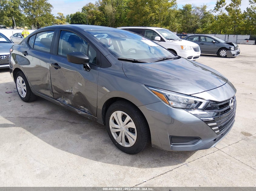2025 Nissan Versa VIN 3N1CN8DV2SL842916 IAAI salvage auction — SIDE, Enterprise Vehicles Clear Only (Georgia), sold $9,400 on 2026-09-29 (photo 1)