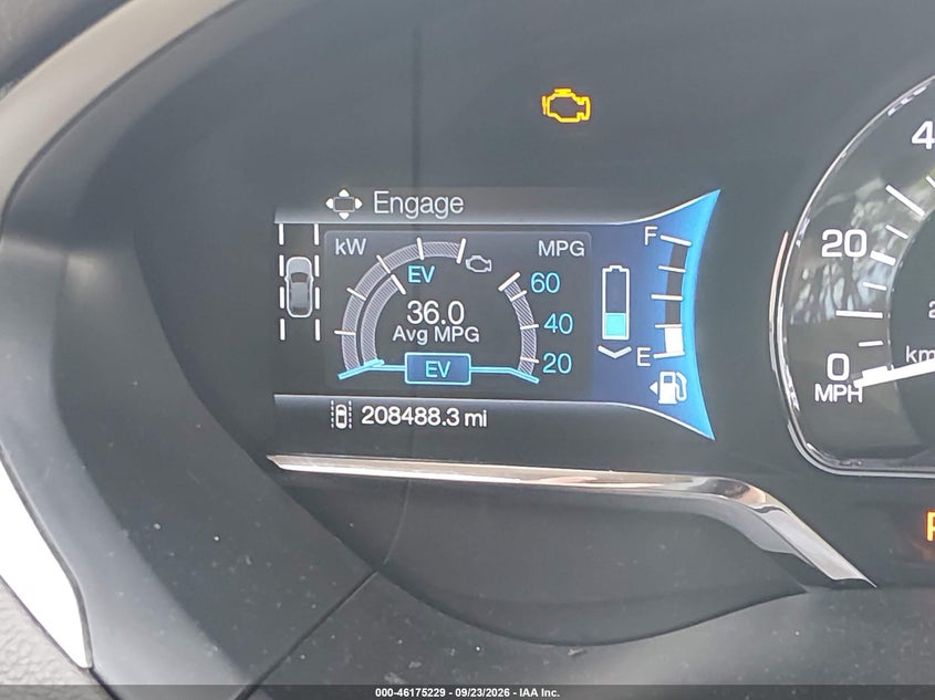 2014 Lincoln Mkz VIN 3LN6L2LU9ER817191 IAAI salvage auction — LEFT REAR, Clear (New Jersey), sold $1,350 on 2026-10-12 (photo 7)