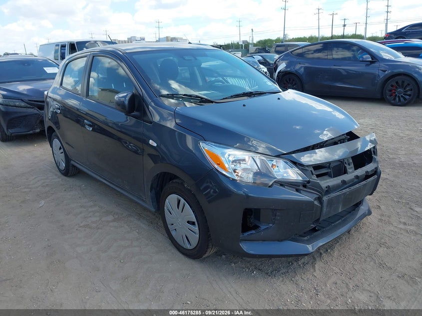 2024 Mitsubishi Mirage VIN ML32AUHJ9RH031078 — IAAI salvage auction photo