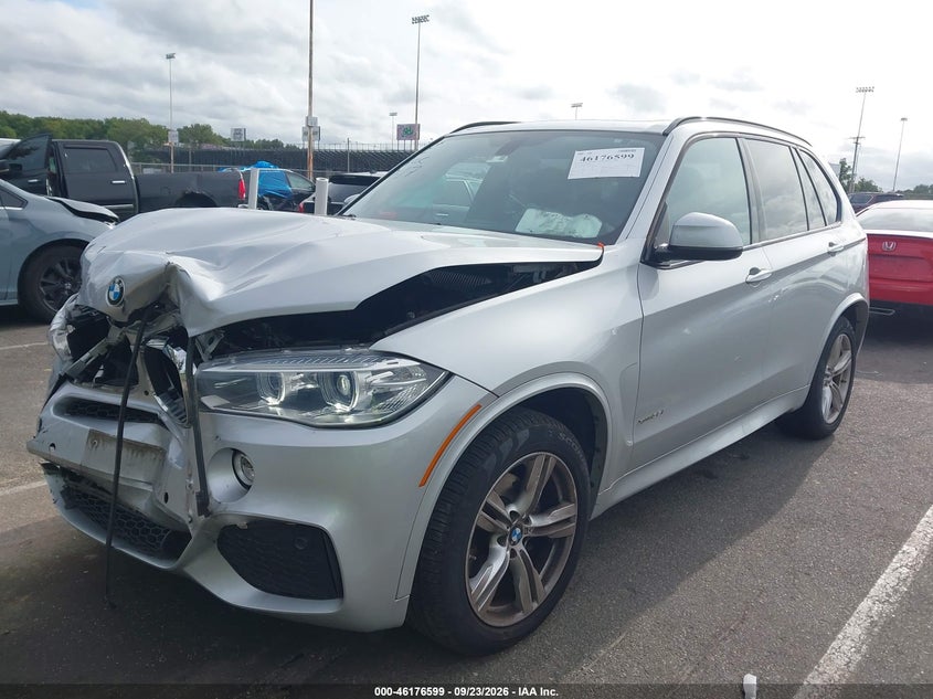 2016 BMW X5 VIN 5UXKR0C57G0S86346 IAAI salvage auction — FRONT END, Wait Title, sold $25 on 2026-10-22 (photo 2)