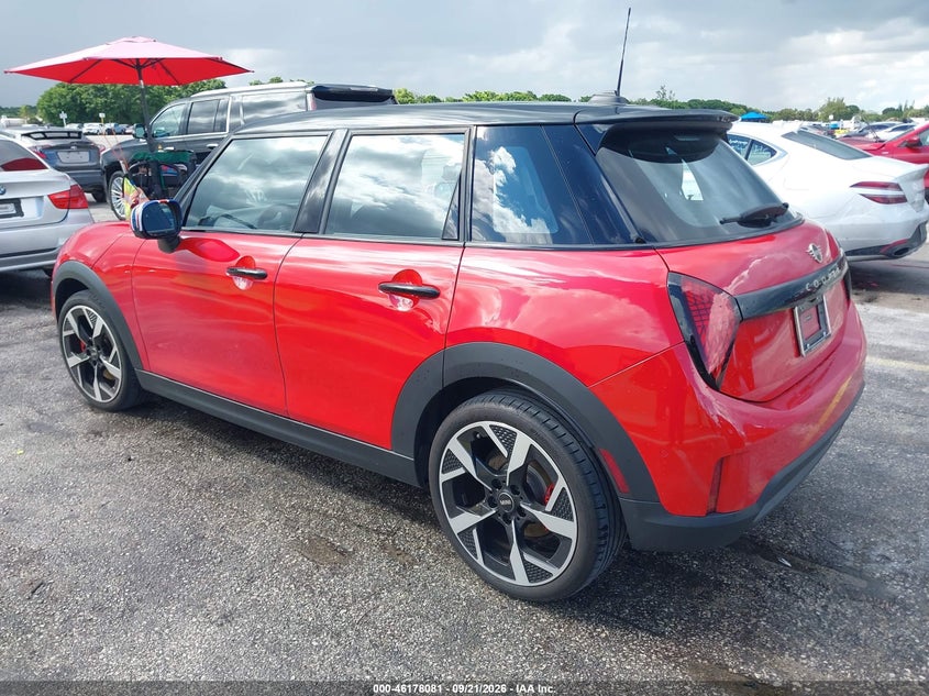 2025 Mini Hardtop VIN WMW53GD00S2W68515 IAAI salvage auction — NORMAL WEAR, Salvage (Florida), sold $0 on 2026-10-07 (photo 3)