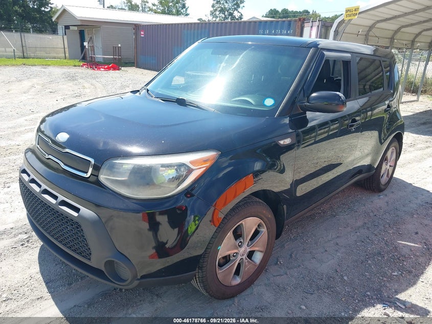 2014 Kia Soul VIN KNDJN2A23E7039326 IAAI salvage auction — NORMAL WEAR, Clear-Dealer Only (North Carolina), sold $275 on 2026-10-04 (photo 2)