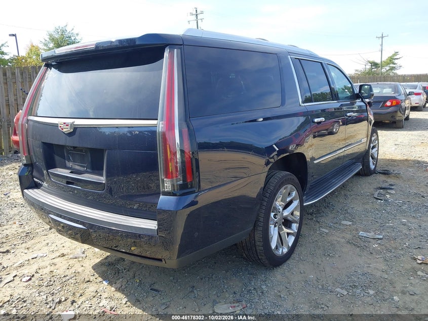 2019 Cadillac Escalade VIN 1GYS4HKJ3KR253100 IAAI salvage auction — Unknown, Salvage Title, sold $0 on 2026-10-22 (photo 4)