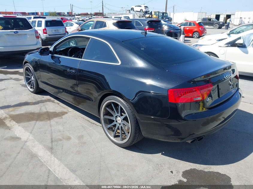 2013 Audi A5 VIN WAUGFAFR9DA052734 IAAI salvage auction — NORMAL WEAR, Clear - Dealer Only (California), sold $1,425 on 2026-10-09 (photo 3)