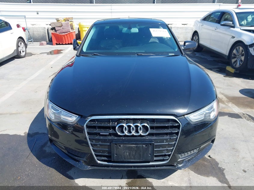 2013 Audi A5 VIN WAUGFAFR9DA052734 IAAI salvage auction — NORMAL WEAR, Clear - Dealer Only (California), sold $1,425 on 2026-10-09 (photo 6)