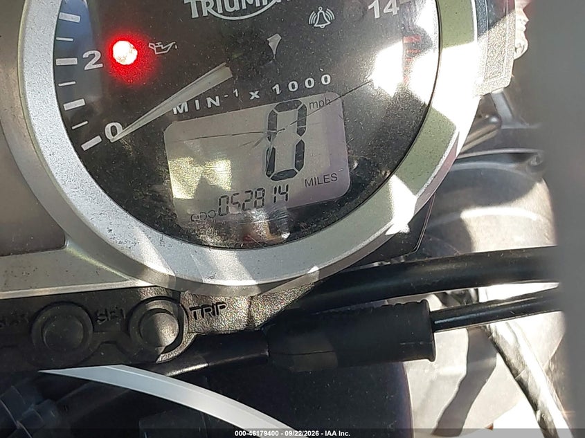 2006 Triumph Daytona VIN SMTD00NS56J272477 IAAI salvage auction — Burn Engine, Salvage (California), sold $950 on 2026-10-06 (photo 7)