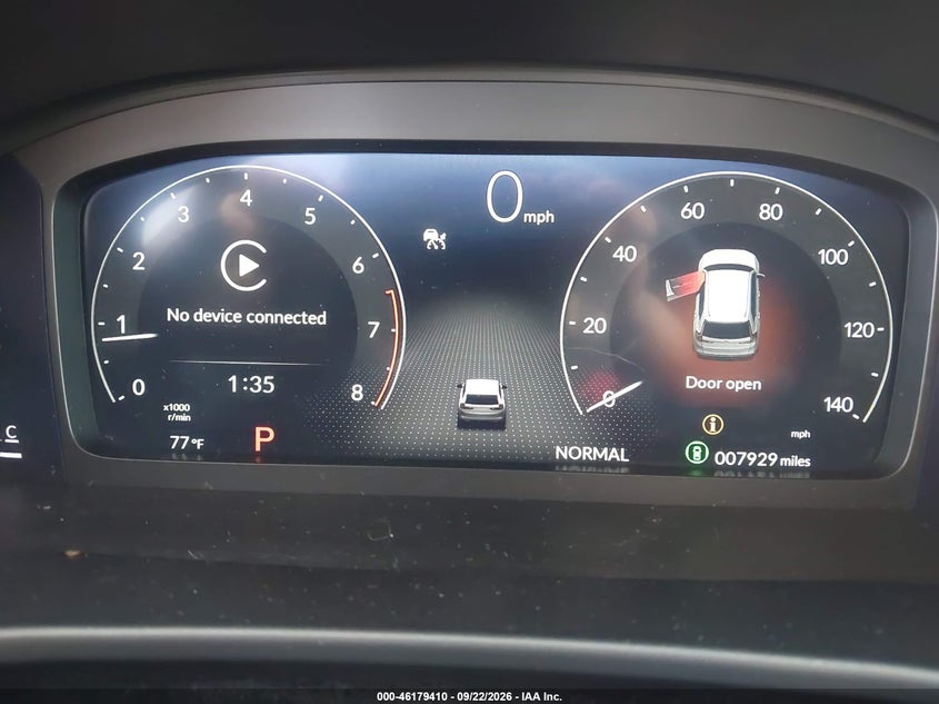 2026 Honda Cr-v VIN 5J6RS3H76TL013997 IAAI salvage auction — LEFT FRONT, Enterprise Vehicles Clear Only (Washington), sold $23,300 on 2026-09-23 (photo 7)