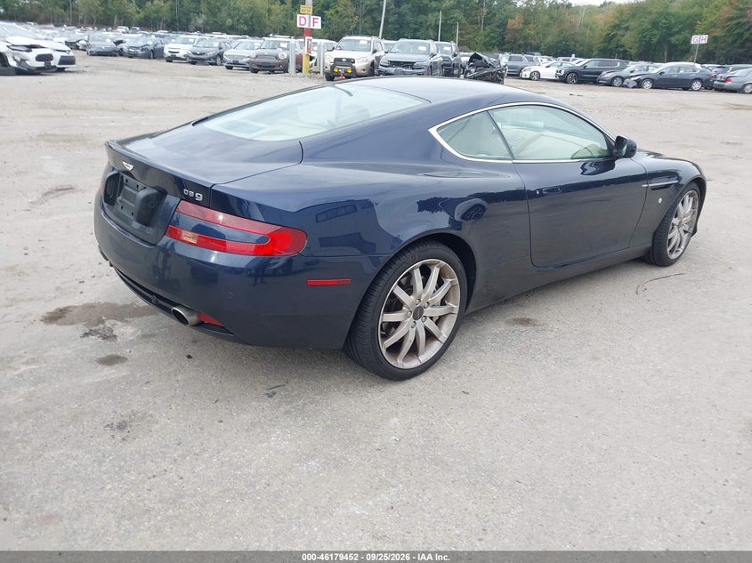 2005 Aston martin Db9 VIN SCFAD01A95GA01098 IAAI salvage auction — NORMAL WEAR, Clear (Rhode Island), sold $19,050 on 2026-10-06 (photo 4)
