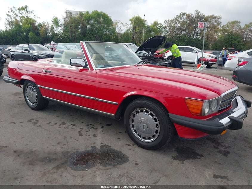 1989 Mercedes-benz 560 VIN WDBBA48D5KA095848 — IAAI salvage auction photo