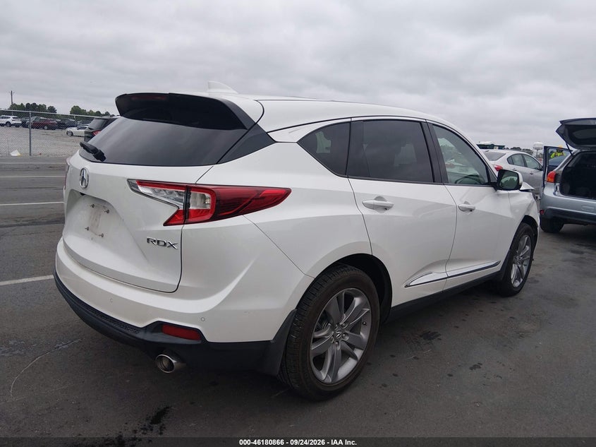 2020 Acura Rdx VIN 5J8TC1H7XLL018814 IAAI salvage auction — FRONT END, Salvage (North Carolina), sold $8,600 on 2026-10-07 (photo 4)