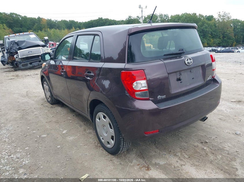 2010 Scion Xd VIN JTKKU4B49A1006839 IAAI salvage auction — FRONT END, Clear (Massachusetts), sold $825 on 2026-10-08 (photo 3)