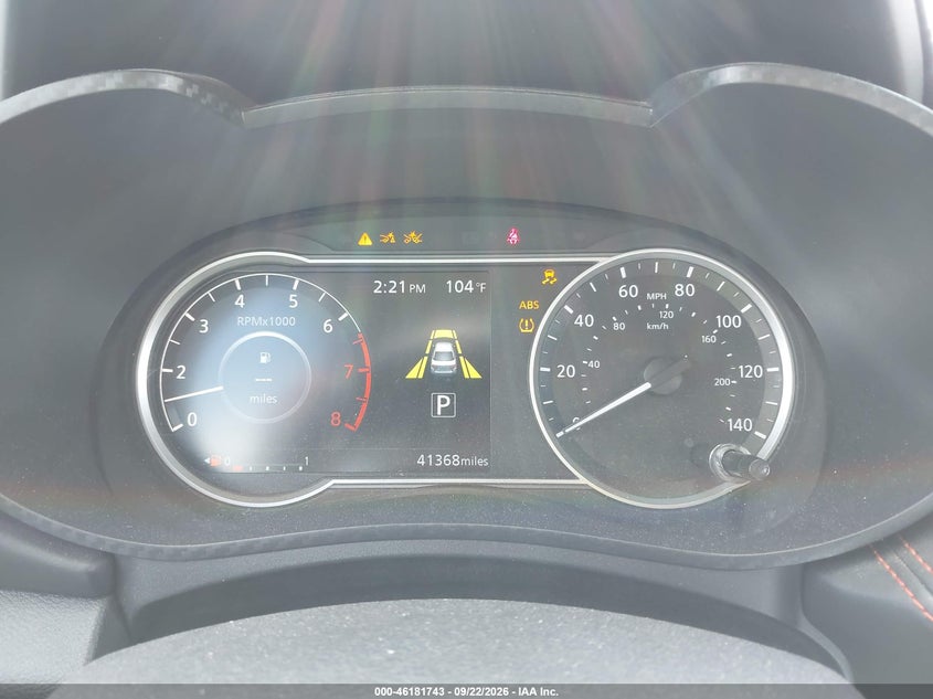 2024 Nissan Versa VIN 3N1CN8FV9RL926304 IAAI salvage auction — SUSPENSION, Enterprise Vehicles Clear Only (Texas), sold $9,200 on 2026-09-28 (photo 7)