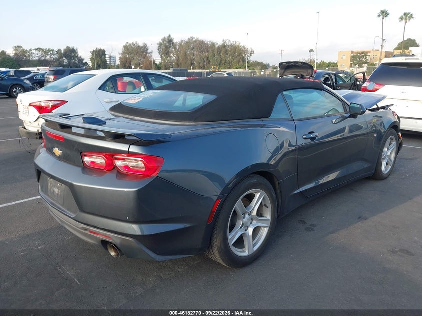 2023 Chevrolet Camaro VIN 1G1FB3DS7P0136453 IAAI salvage auction — Front End, Salvage, sold $6,375 on 2026-10-15 (photo 4)