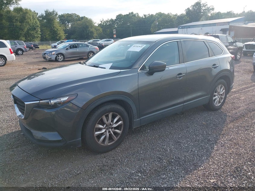 2016 Mazda Cx-9 VIN JM3TCABY1G0118010 IAAI salvage auction — NORMAL WEAR, Clear (South Carolina), sold $0 on 2026-10-01 (photo 2)