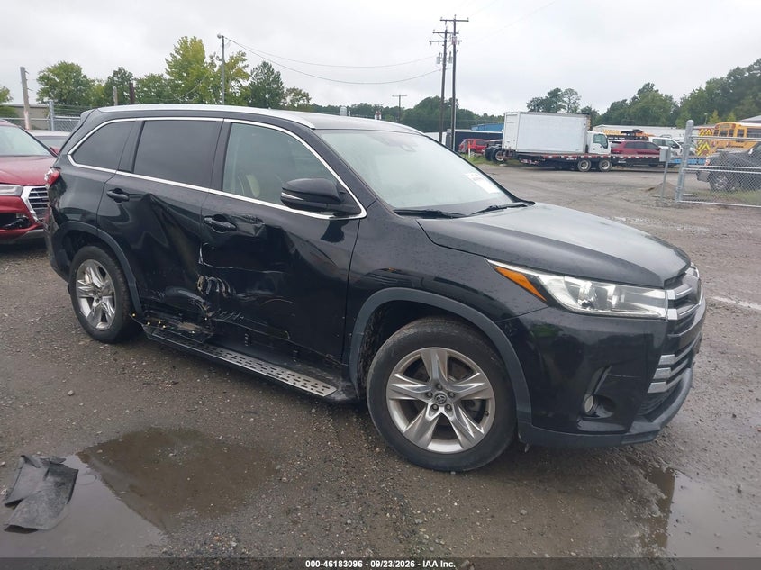 2018 Toyota Highlander VIN 5TDDZRFH1JS910358 IAAI salvage auction — FRONT & REAR, Salvage (Virginia), sold $13,150 on 2026-10-16 (photo 1)