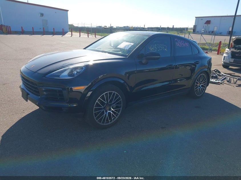 2020 Porsche Cayenne VIN WP1BB2AYXLDA57269 IAAI salvage auction — SIDE, Salvage, sold $23,900 on 2026-10-19 (photo 2)