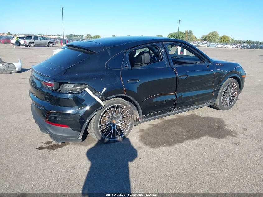 2020 Porsche Cayenne VIN WP1BB2AYXLDA57269 IAAI salvage auction — SIDE, Salvage, sold $23,900 on 2026-10-19 (photo 4)