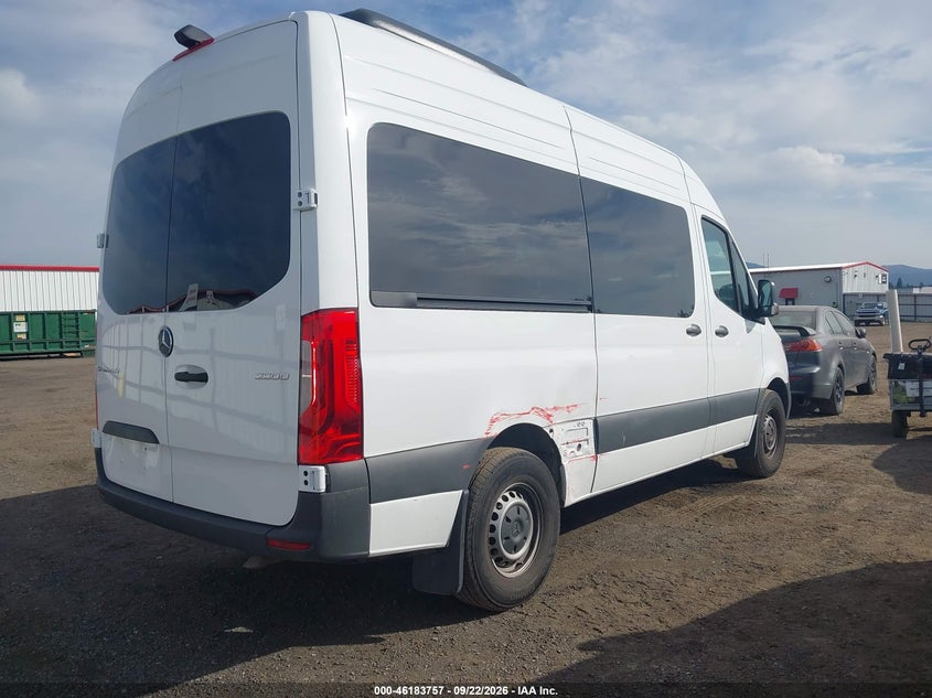 2026 Mercedes-benz Sprinter VIN W1Z4KFHY6TT612058 IAAI salvage auction — LEFT REAR, Enterprise Vehicles Clear Only (Washington), sold $27,000 on 2026-09-27 (photo 4)