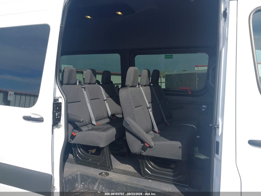 2026 Mercedes-benz Sprinter VIN W1Z4KFHY6TT612058 IAAI salvage auction — LEFT REAR, Enterprise Vehicles Clear Only (Washington), sold $27,000 on 2026-09-27 (photo 8)