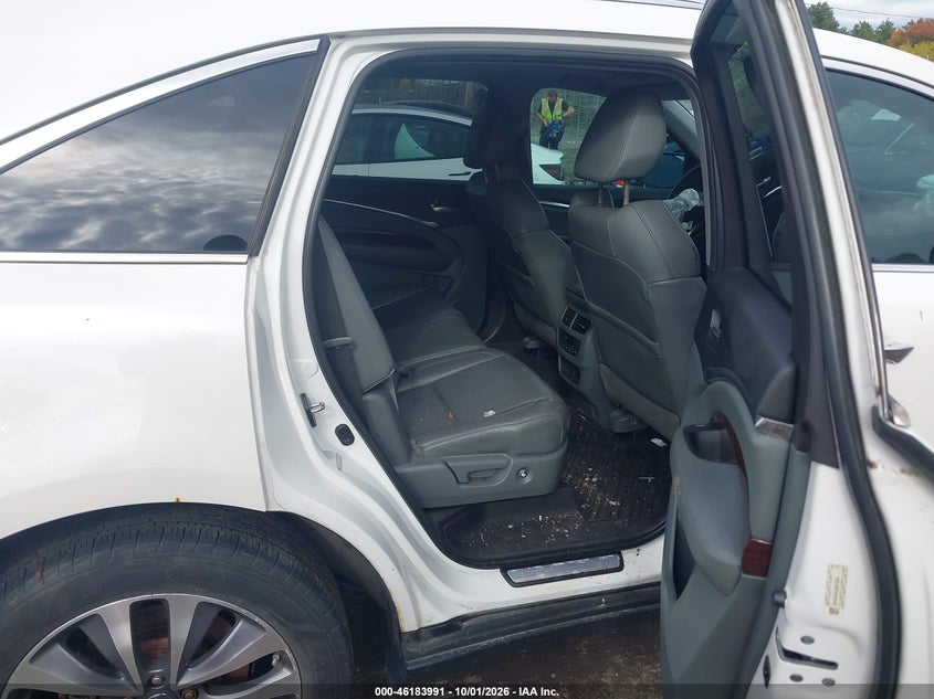 2014 Acura Mdx VIN 5FRYD4H41EB019508 IAAI salvage auction — FRONT END, Salvage Title, sold $25 on 2026-10-17 (photo 8)