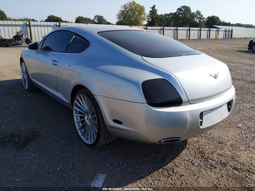 2005 Bentley Continental VIN SCBCR63W85C030135 IAAI salvage auction — NORMAL WEAR, Reconstructed (Louisiana), sold $0 on 2026-10-08 (photo 3)