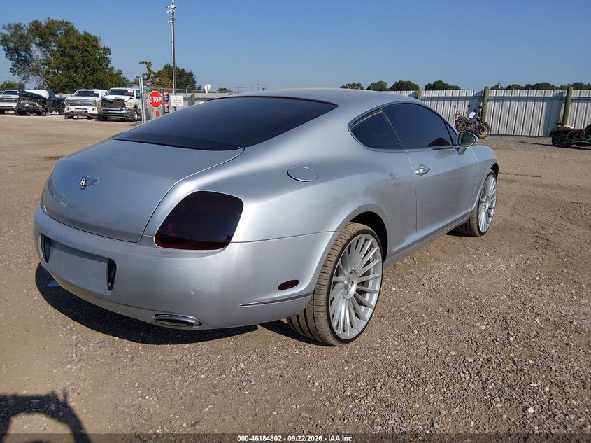 2005 Bentley Continental VIN SCBCR63W85C030135 IAAI salvage auction — NORMAL WEAR, Reconstructed (Louisiana), sold $0 on 2026-10-08 (photo 4)