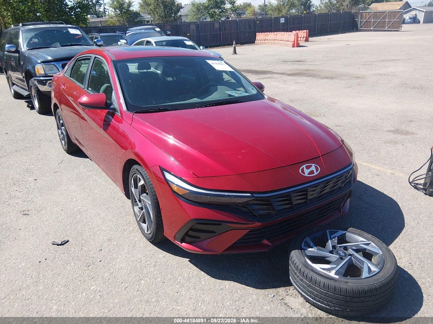 2025 Hyundai Elantra VIN KMHLS4DG6SU905307 — IAAI salvage auction photo