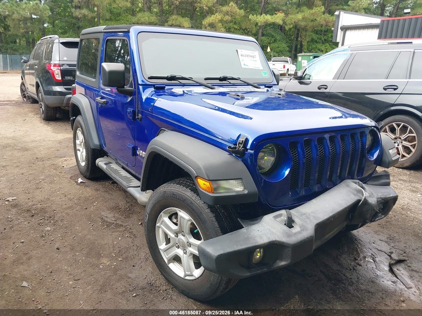 2020 Jeep Wrangler / VIN 1C4GJXAG8LW286312 — IAAI salvage auction photo