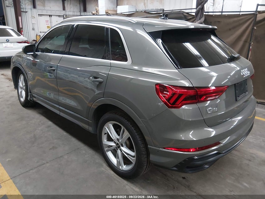 2022 Audi Q3 VIN WA1EECF39N1083580 IAAI salvage auction — LEFT FRONT, Salvage (Arizona), sold $10,100 on 2026-10-13 (photo 3)