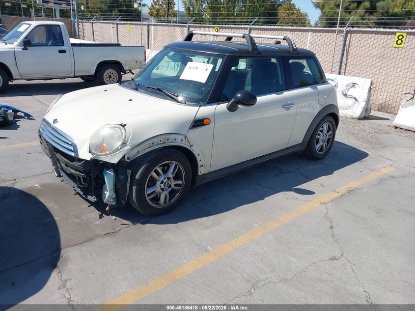 2011 Mini Cooper VIN WMWSU3C52BT093429 IAAI salvage auction — NORMAL WEAR, Clear - Dealer Only (California), sold $0 on 2026-09-29 (photo 2)