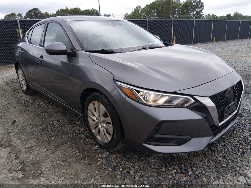 2022 Nissan Sentra VIN 3N1AB8BV6NY277595 — IAAI salvage auction photo