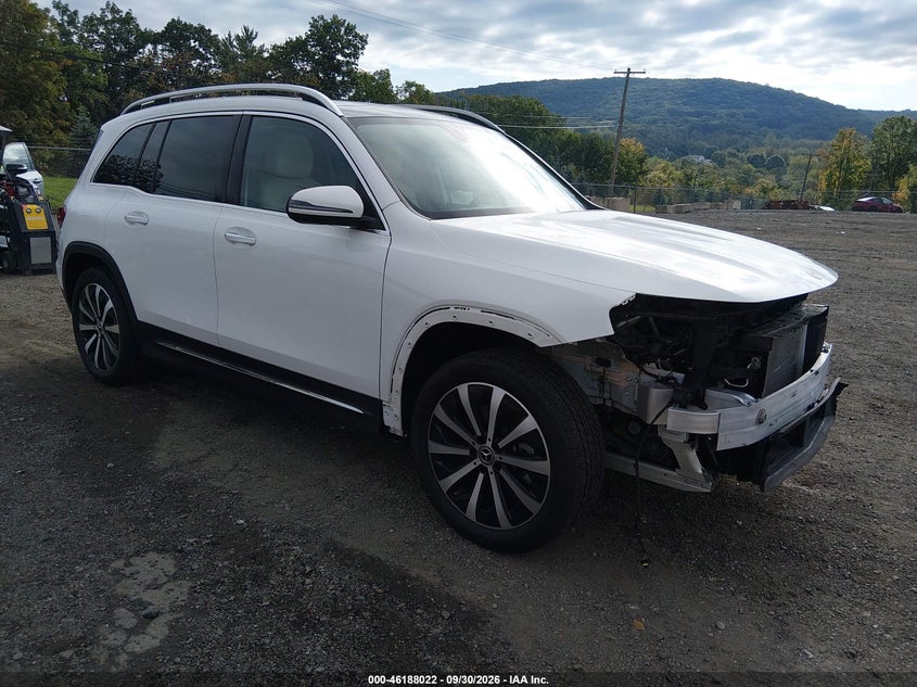 2023 Mercedes-benz Glb VIN W1N4M4HBXPW317626 IAAI salvage auction — FRONT END, Salvage (Idaho), sold $12,350 on 2026-10-08 (photo 1)