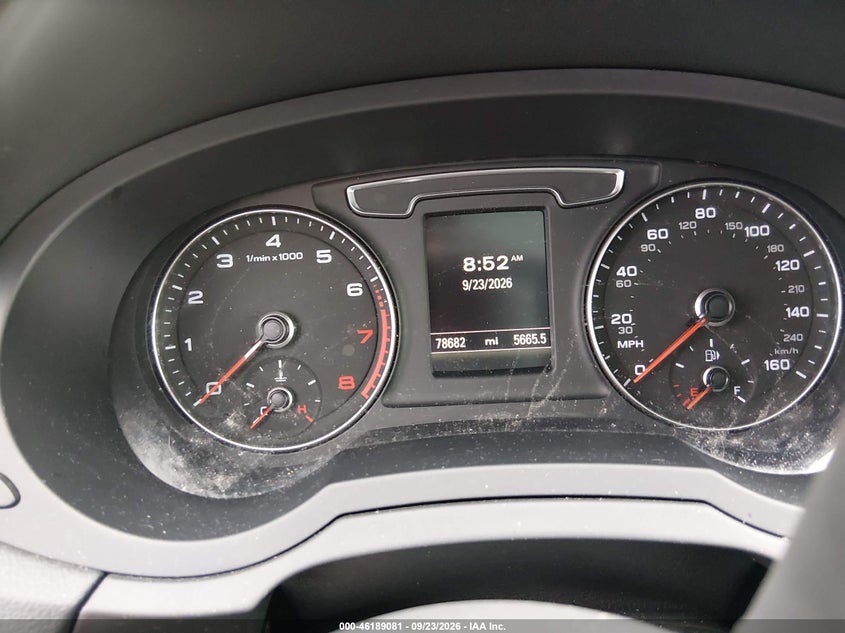 2017 Audi Q3 VIN WA1HCCFS6HR012787 IAAI salvage auction — LEFT FRONT, Wait Title, sold $2,400 on 2026-10-09 (photo 7)