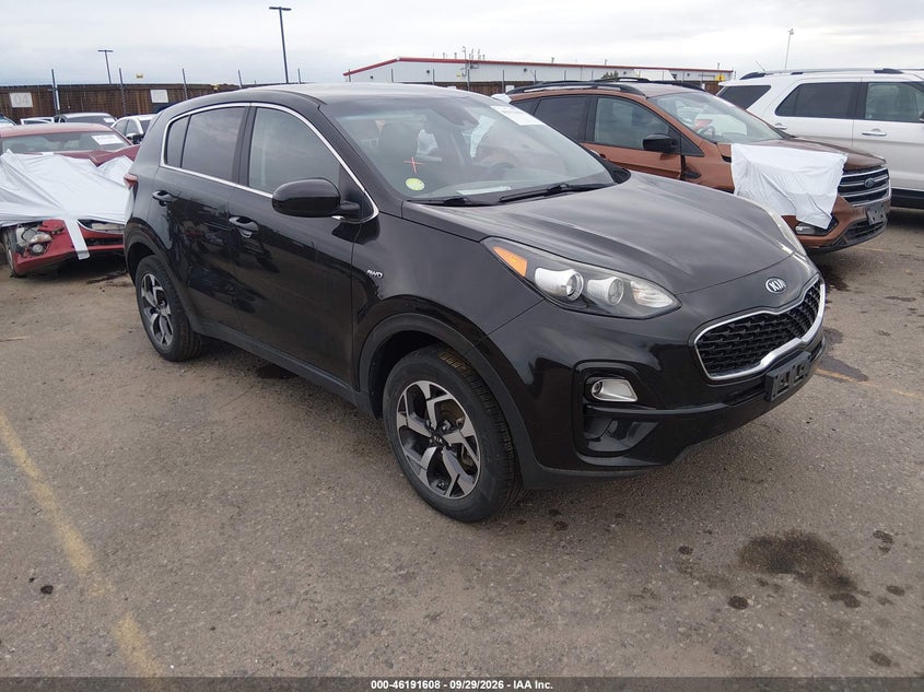 2022 Kia Sportage VIN KNDPMCAC6N7012780 — IAAI salvage auction photo