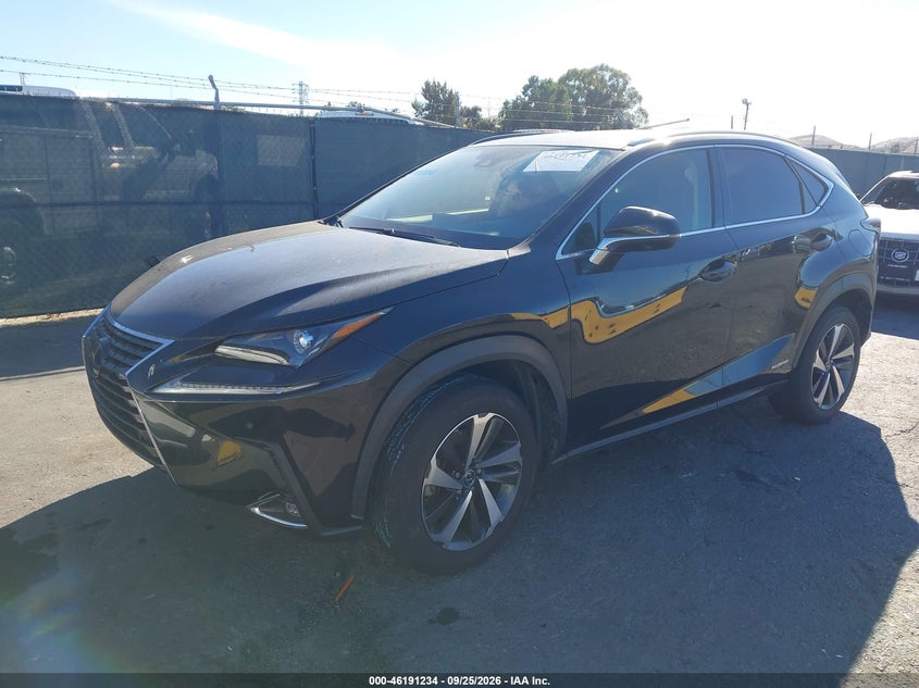 2020 Lexus Nx VIN JTJGJRDZ0L2140791 IAAI salvage auction — UNKNOWN, Wait Title, sold $14,000 on 2026-10-08 (photo 2)