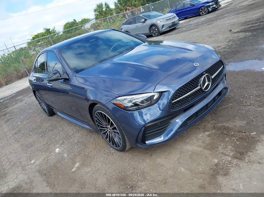 2024 Mercedes-benz C-klasse VIN W1KAF4GB9RR210998 — IAAI salvage auction photo