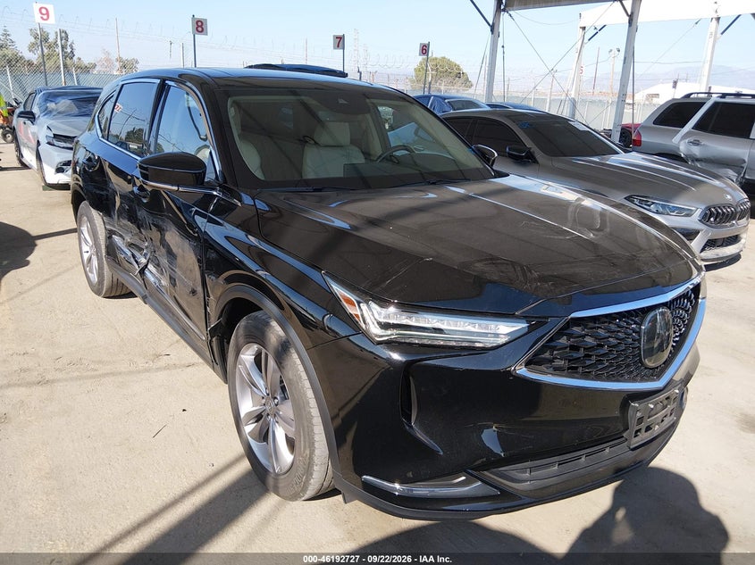 2022 Acura Mdx VIN 5J8YD9H30NL009783 IAAI salvage auction — SIDE, Salvage Title, sold $10,600 on 2026-10-03 (photo 1)