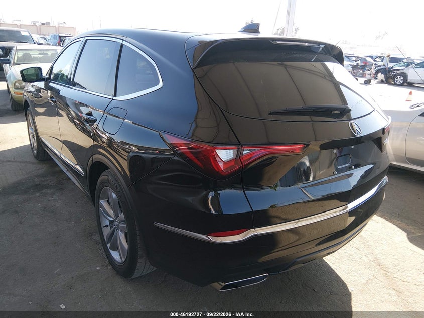 2022 Acura Mdx VIN 5J8YD9H30NL009783 IAAI salvage auction — SIDE, Salvage Title, sold $10,600 on 2026-10-03 (photo 3)
