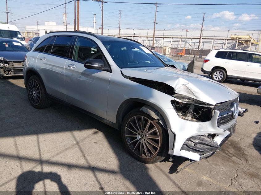 2020 Mercedes-benz Glc class VIN W1N0G8DBXLF810705 — IAAI salvage auction photo