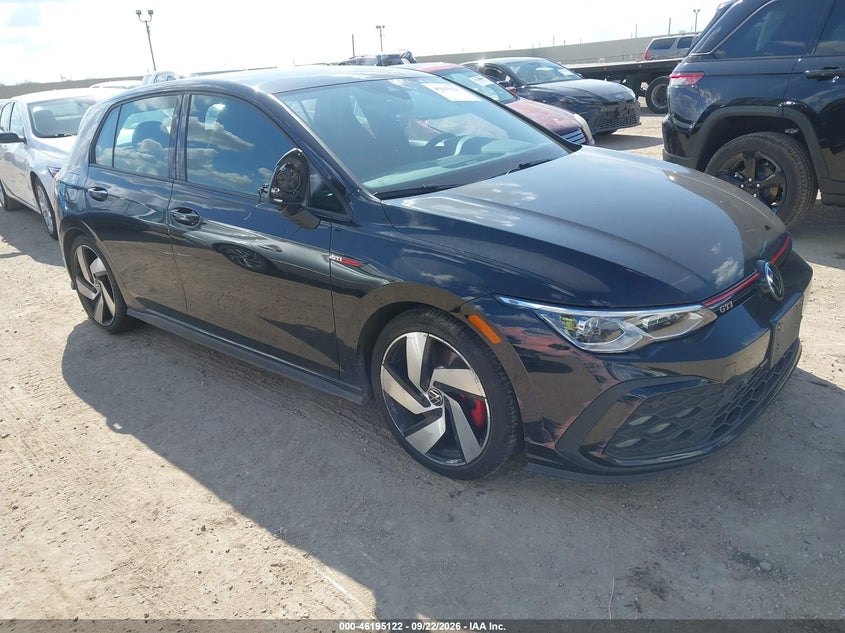 2024 Volkswagen Golf gti VIN WVWGA7CD7RW214724 — IAAI salvage auction photo