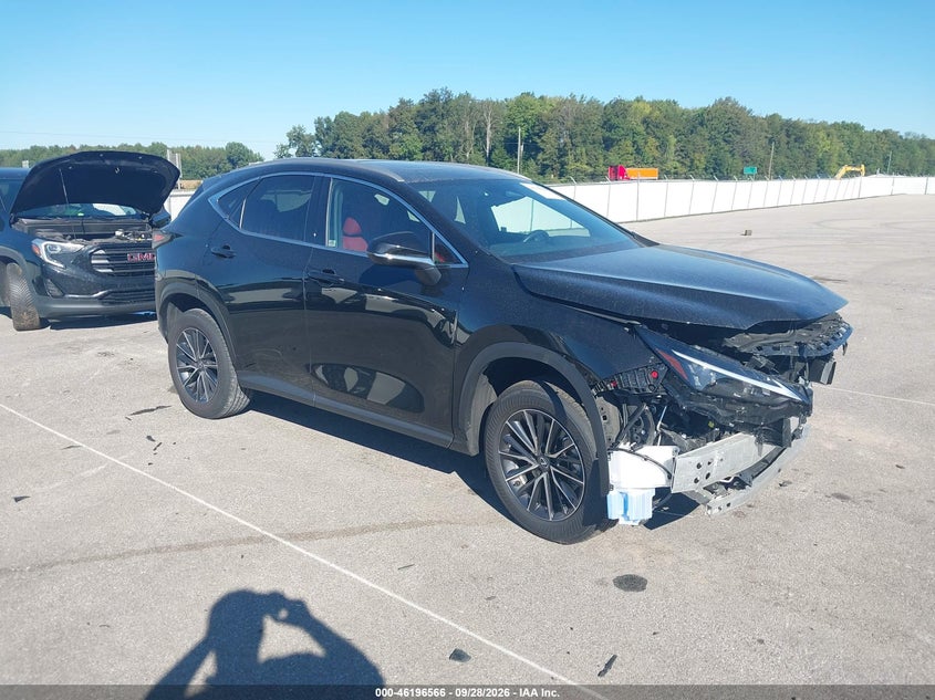 2024 Lexus Nx VIN 2T2GGCEZ2RC052277 IAAI salvage auction — FRONT END, Salvage (Indiana), sold $17,150 on 2026-10-22 (photo 1)