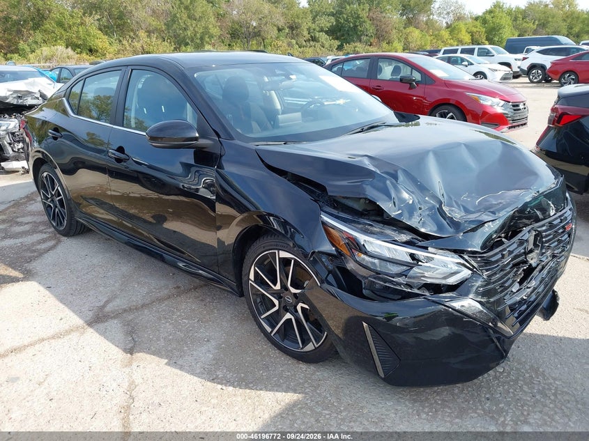 2025 Nissan Sentra VIN 3N1AB8DVXSY296658 — IAAI salvage auction photo