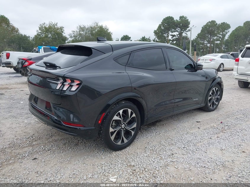 2022 Ford Mustang mach-e VIN 3FMTK3SU4NMA28831 IAAI salvage auction — RIGHT FRONT, Salvage (Alabama), sold $11,100 on 2026-10-20 (photo 4)