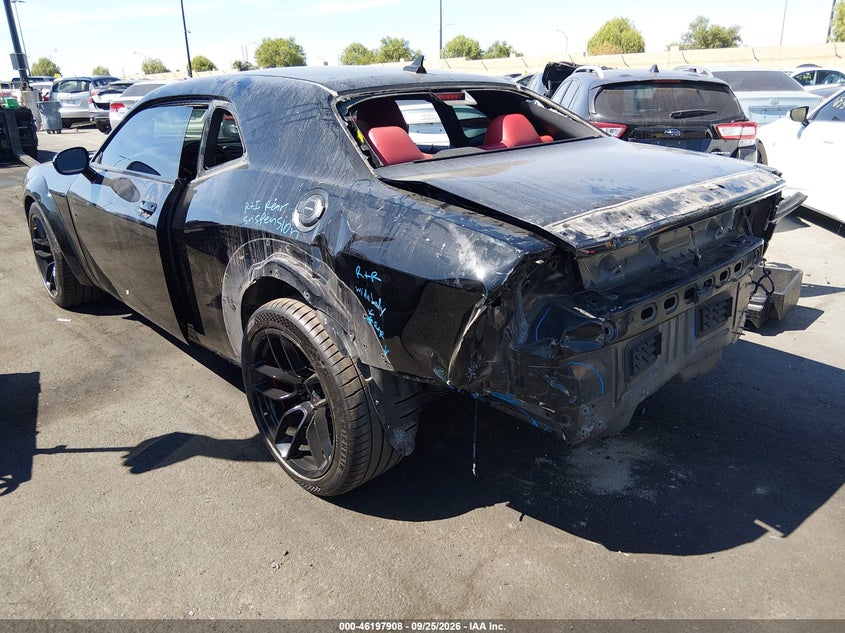 2019 Dodge Challenger VIN 2C3CDZFJ7KH607134 IAAI salvage auction — REAR END, Wait Title, sold $18,125 on 2026-10-09 (photo 6)
