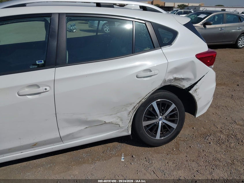 2022 Subaru Impreza VIN 4S3GTAV69N3704177 IAAI salvage auction — REAR END, Salvage (California), sold $3,175 on 2026-10-05 (photo 6)