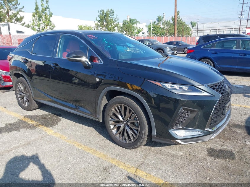 2022 Lexus RX VIN 2T2YZMDA5NC363695 — IAAI salvage auction photo
