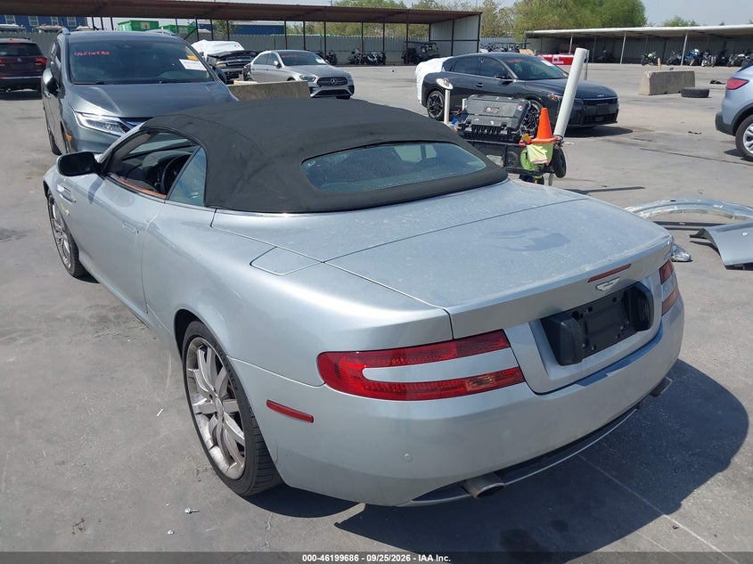 2006 Aston martin Db9 VIN SCFAD02AX6GB05292 IAAI salvage auction — FRONT END, Salvage (Texas), sold $10,200 on 2026-10-22 (photo 3)