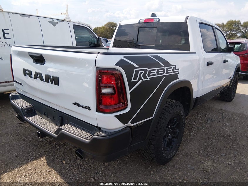 2026 Ram 1500 VIN 1C6SRFLP8TN263586 IAAI salvage auction — SIDE, Enterprise Vehicles Clear Only (Texas), sold $35,550 on 2026-09-29 (photo 4)
