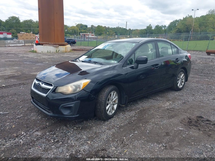 2012 Subaru Impreza VIN JF1GJAC62CH013474 IAAI salvage auction — NORMAL WEAR, Clear (Pennsylvania), sold $25 on 2026-09-27 (photo 2)