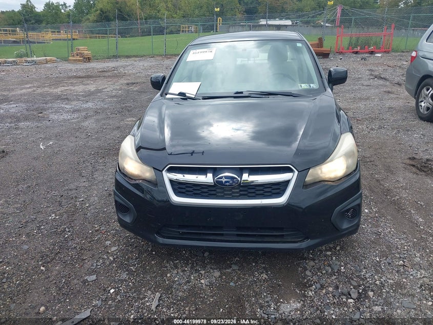 2012 Subaru Impreza VIN JF1GJAC62CH013474 IAAI salvage auction — NORMAL WEAR, Clear (Pennsylvania), sold $25 on 2026-09-27 (photo 6)